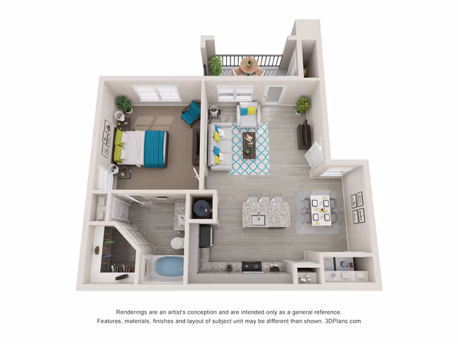 Unit 5309 5108 floor plan